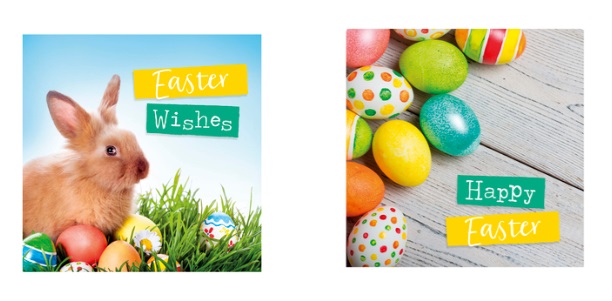 Easter 10 Cute Cards - Click Image to Close
