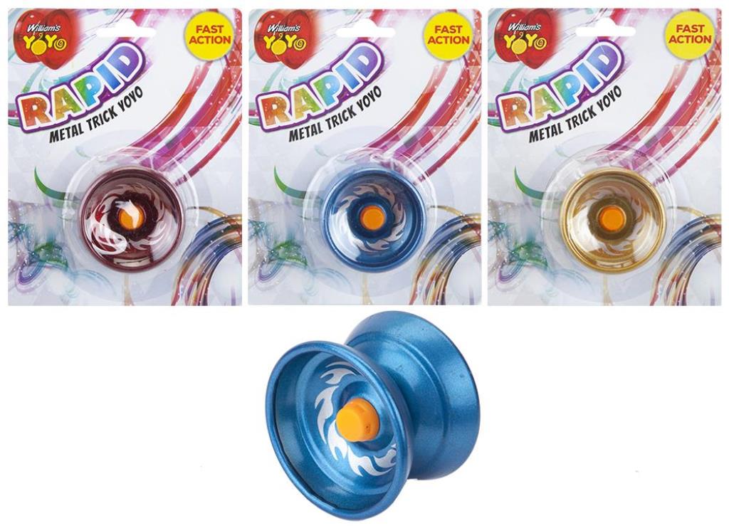 Metal Trick Yoyo ( Assorted ) - Click Image to Close
