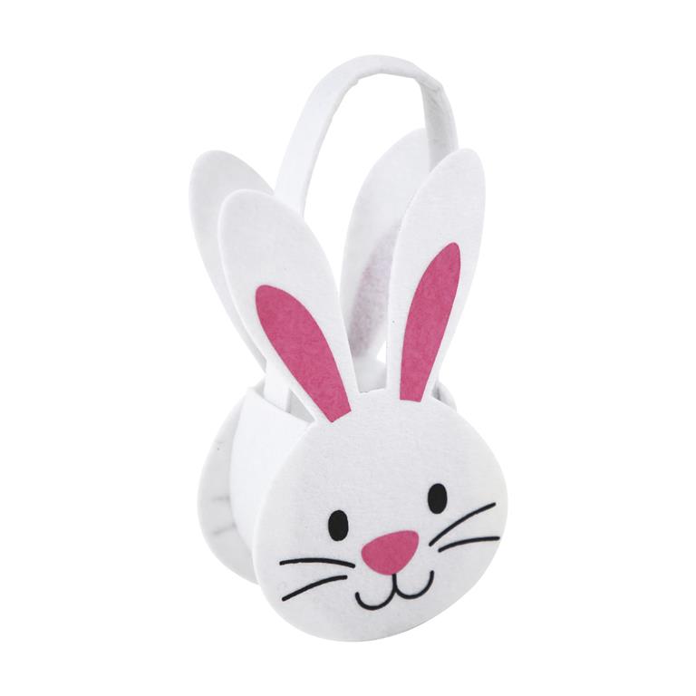 Easter Bunny Felt Bag - Click Image to Close