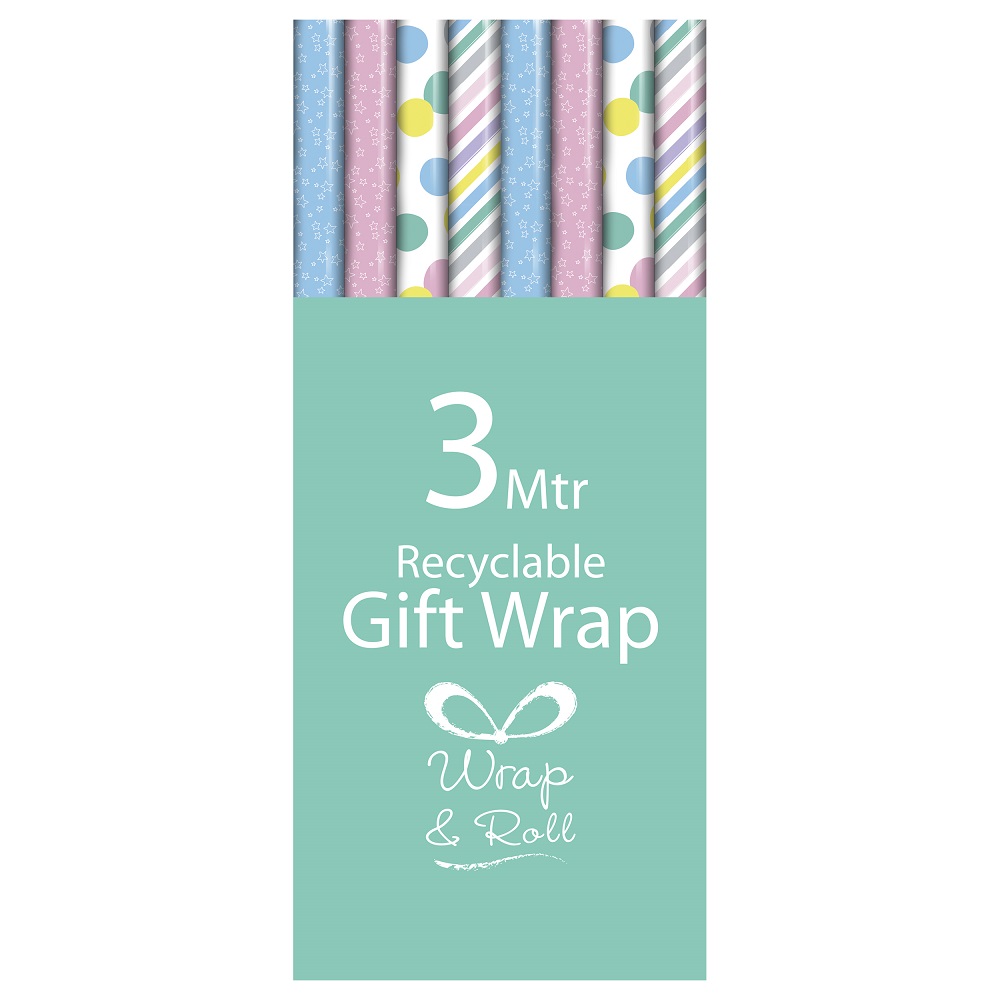 Baby Gift Wrapping Paper 3M - Click Image to Close