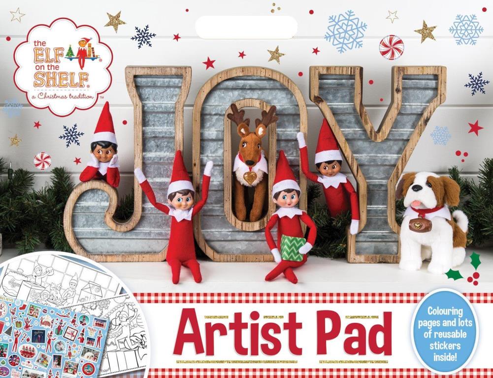 Elf On The Shelf Artist Pad ( Zero Vat ) - Click Image to Close