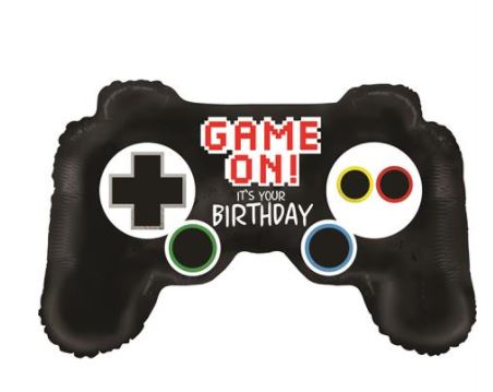 Game Controller Birthday 36 Inch Shape D Pack t - Click Image to Close