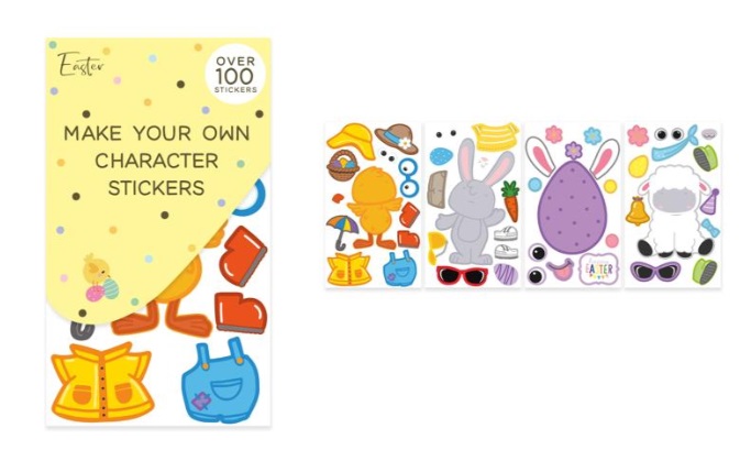 Easter 100 Cute Diy Sticker - Click Image to Close