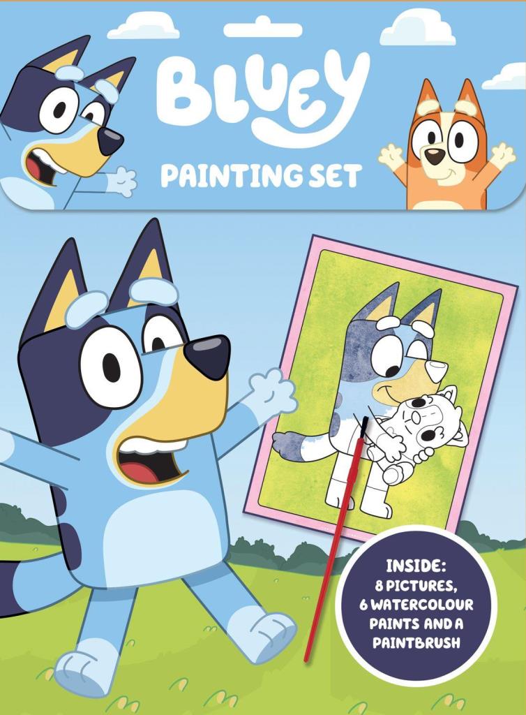 Bluey Painting Set - Click Image to Close