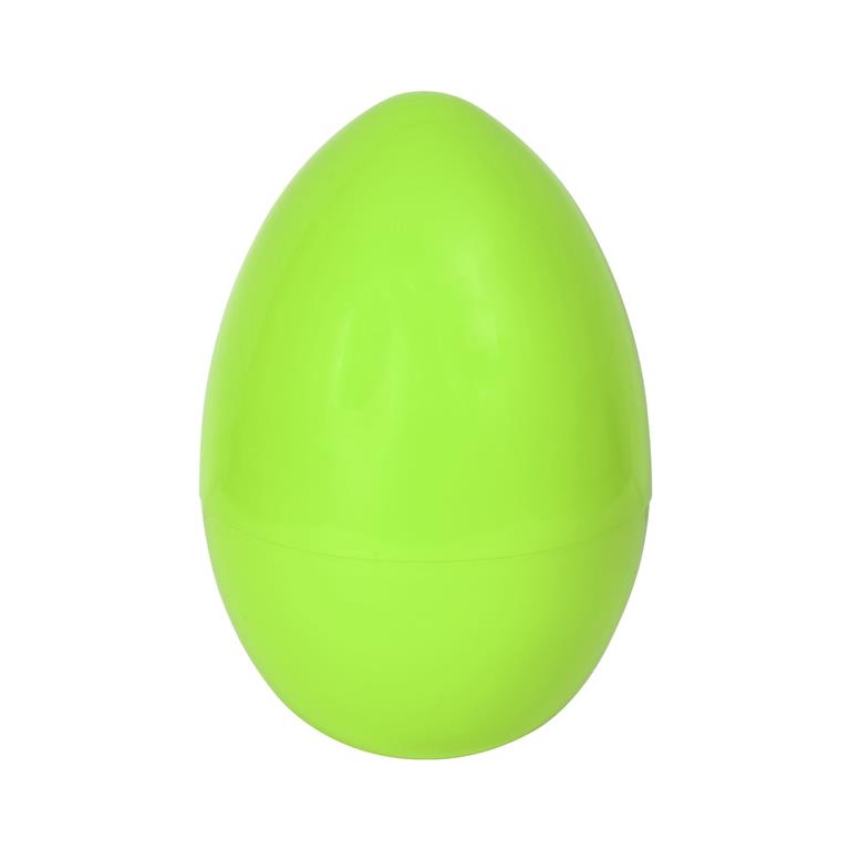 12" Green Extra Large Plastic Egg - Click Image to Close