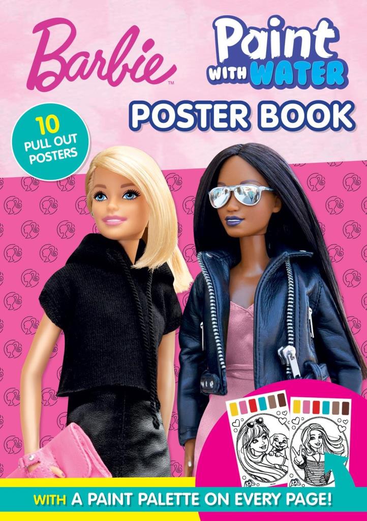 Barbie Paint with Water Books - Click Image to Close