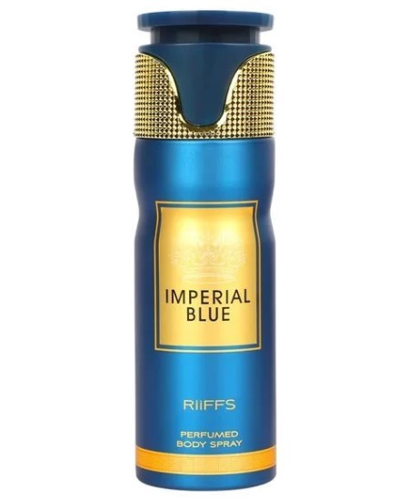Dubai Riffs Deodorant Imperial Blue 200ml X 6pc - Click Image to Close