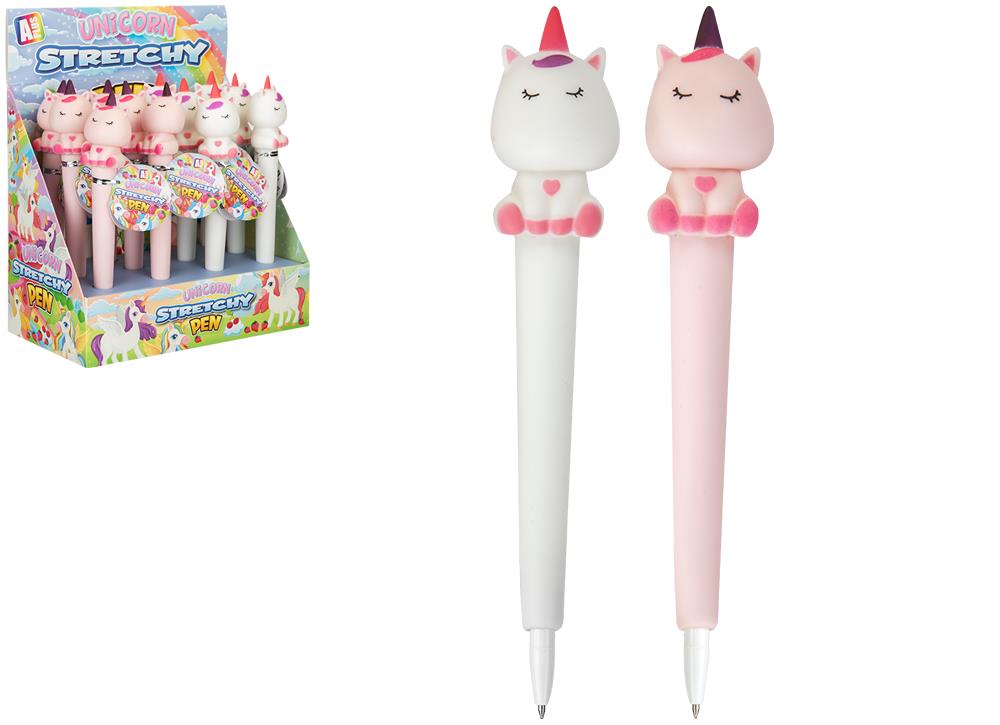 Stretchy Unicorn Pens - Click Image to Close