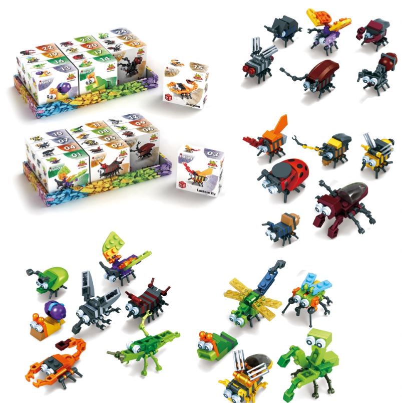 Insect Brick Kits 12 x 8 x 4cm - Click Image to Close