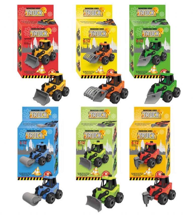 Construction Truck Kit 11.5 x 8 x 4cm - Click Image to Close