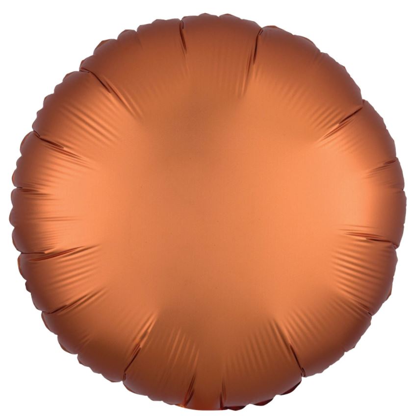 Satin Amber Circle - Click Image to Close