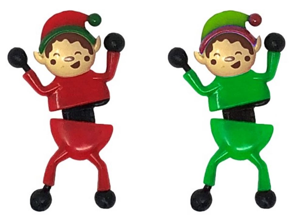 Christmas Elf Window Crawlers 8cm X72 ( 30p Each ) - Click Image to Close