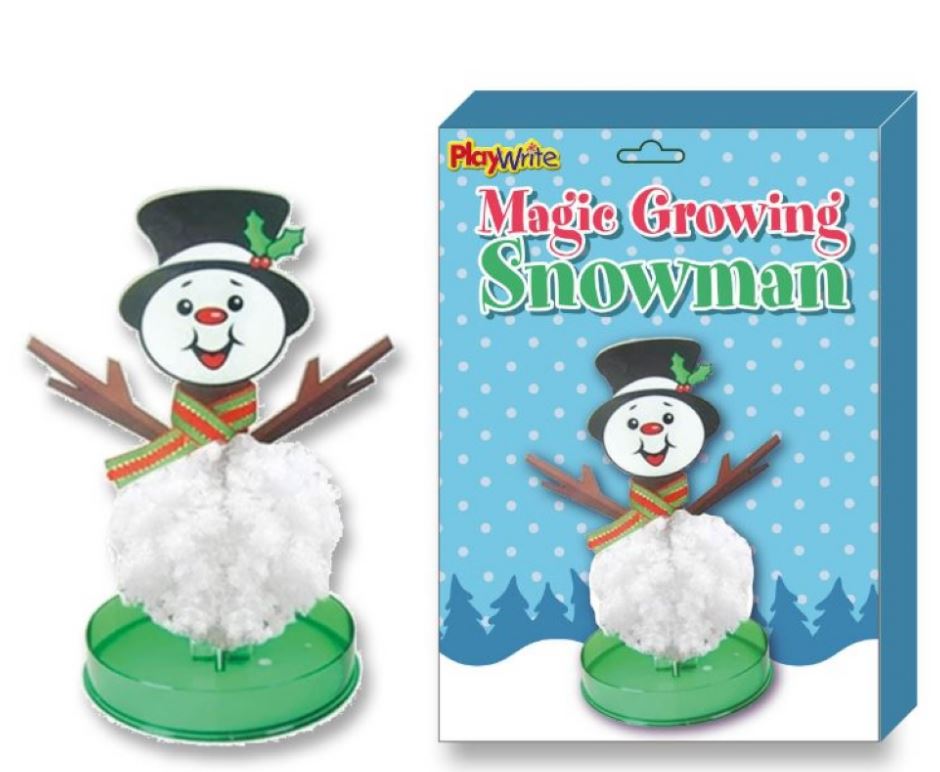 Magic Growing Crystal Snowman - Click Image to Close