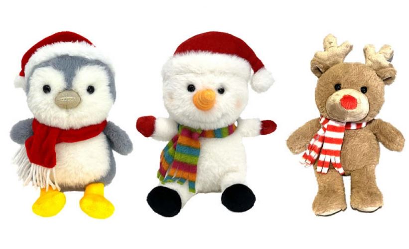 Plush Christmas Fluffies 18cm - Click Image to Close