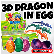 New 3D Printed Toys - Click Here