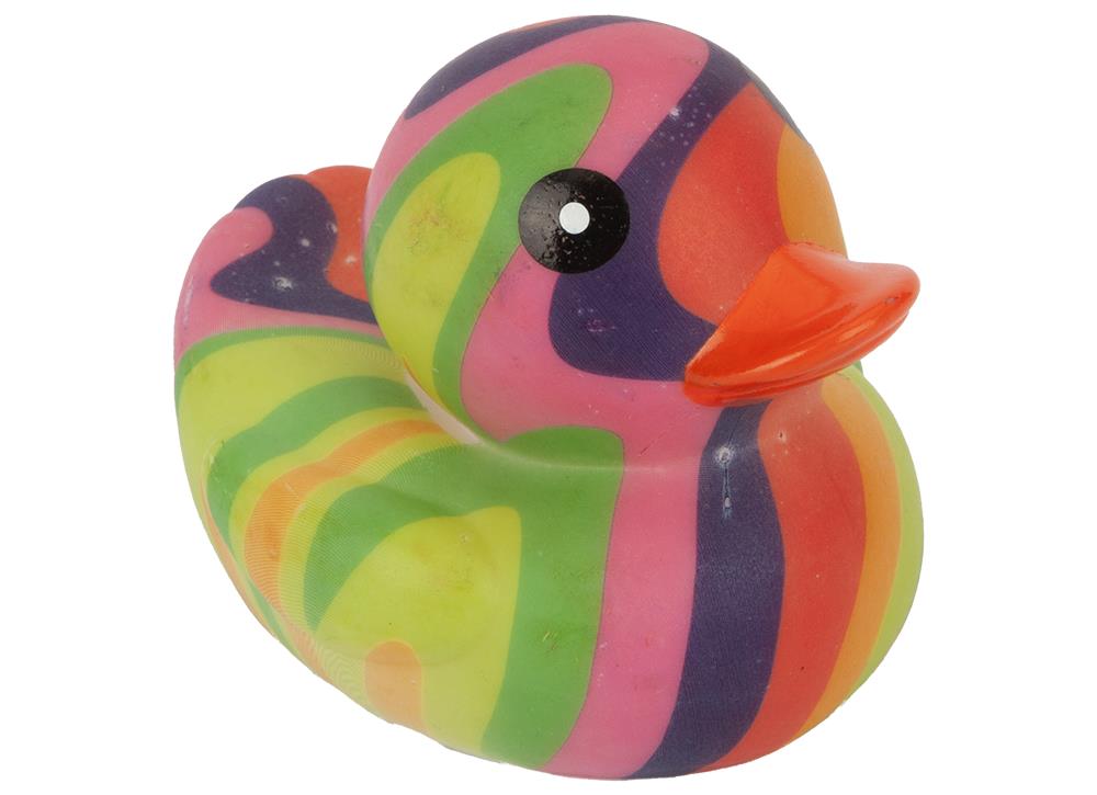 Rainbow Duck 8.5cm - Click Image to Close