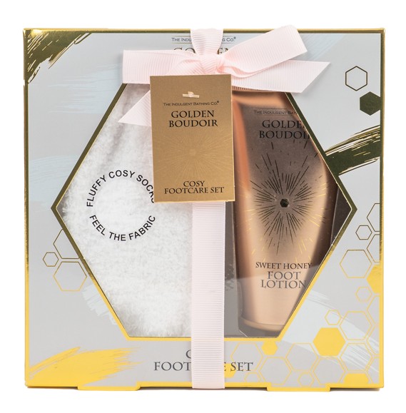 *** OFFER *** Golden Boudoir Footcare Set - Click Image to Close