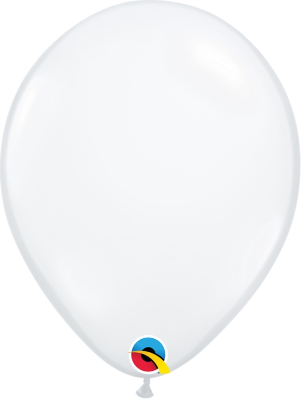 QUALATEX DIAMOND CLEAR 11 INCH JEWEL 100 PACK