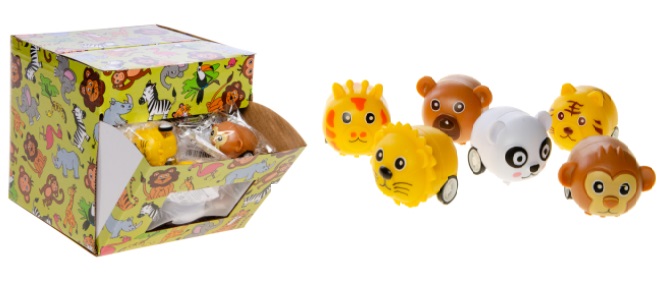 Pull Back Wild Animal x 36 ( 18p Each ) - Click Image to Close