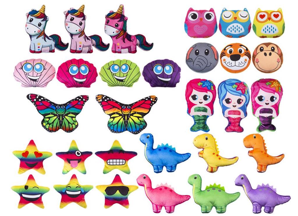 Plush Prize Every Time 14cm Toy ( Assorted Designs ) - Click Image to Close