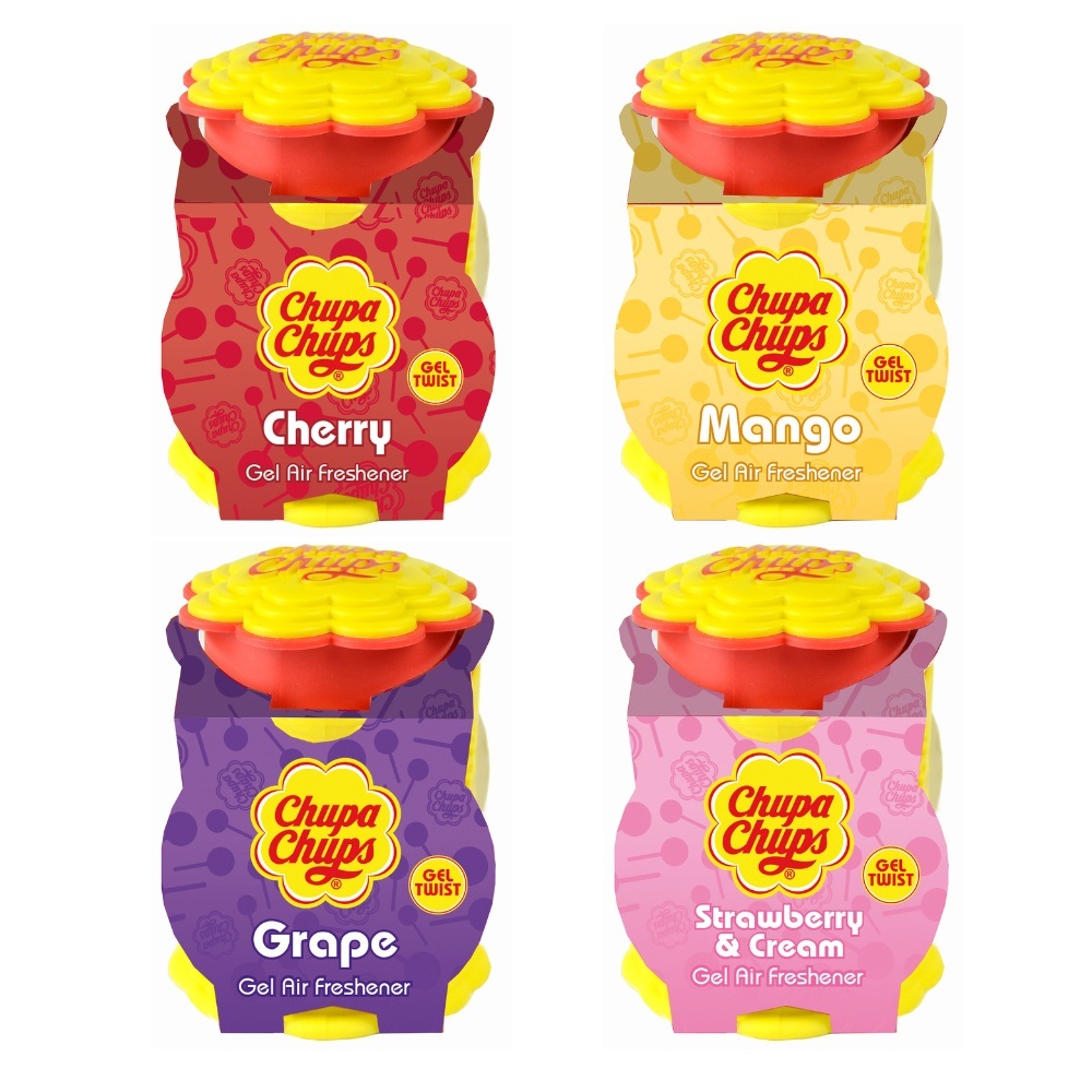 Chupa Chups Pull Up Air Freshener ( Assorted ) - Click Image to Close