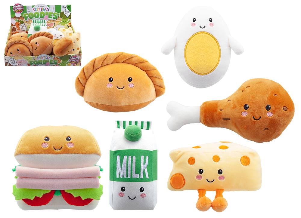 Softlings Fridge Friends 16cm 7 Assorted - Click Image to Close