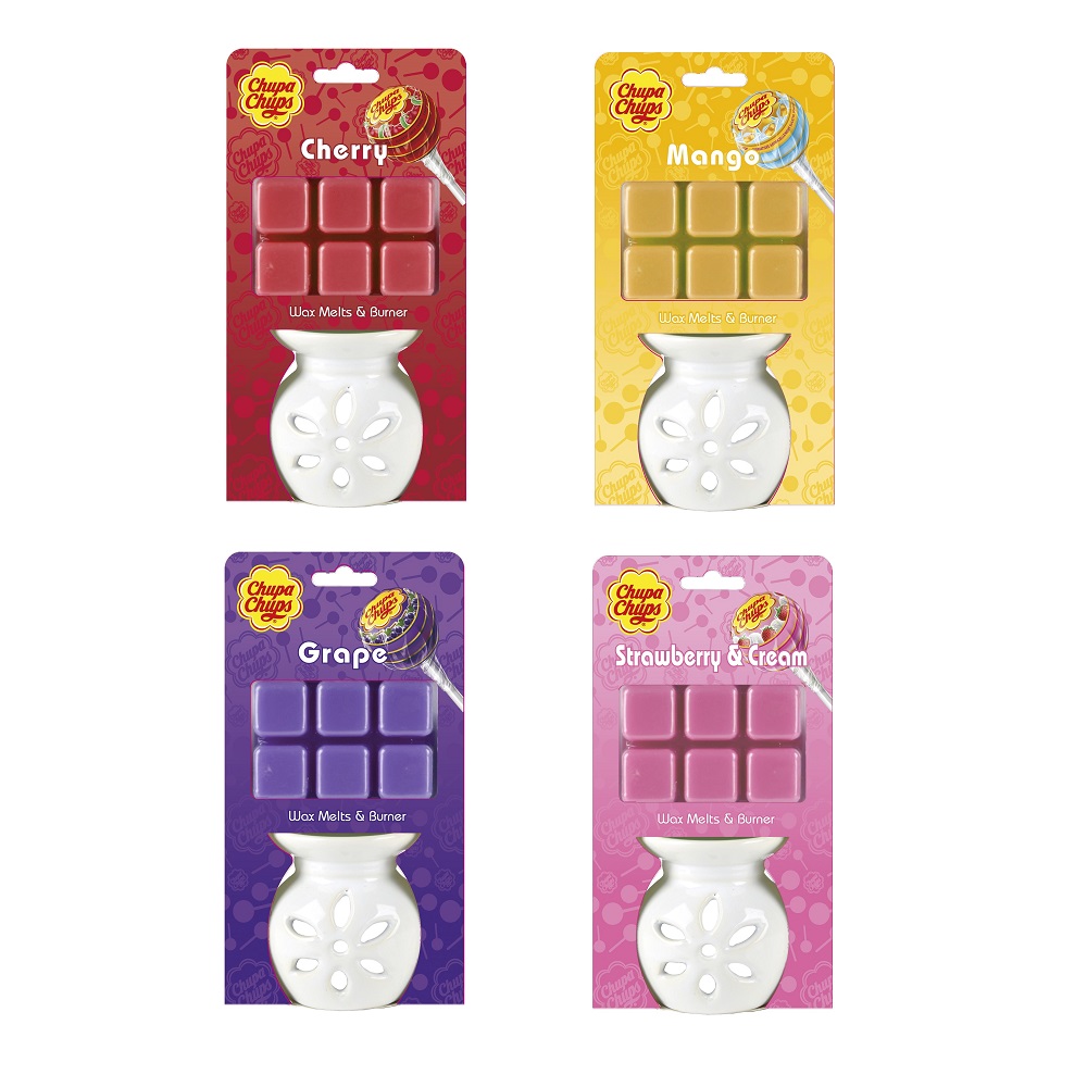 Chupa Chups Wax Burner & Wax Melts ( Assorted Scents ) - Click Image to Close