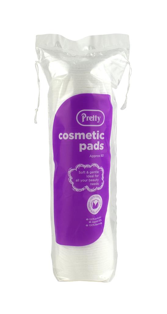 Pretty Cosmetic Pads 80 Pack - Click Image to Close