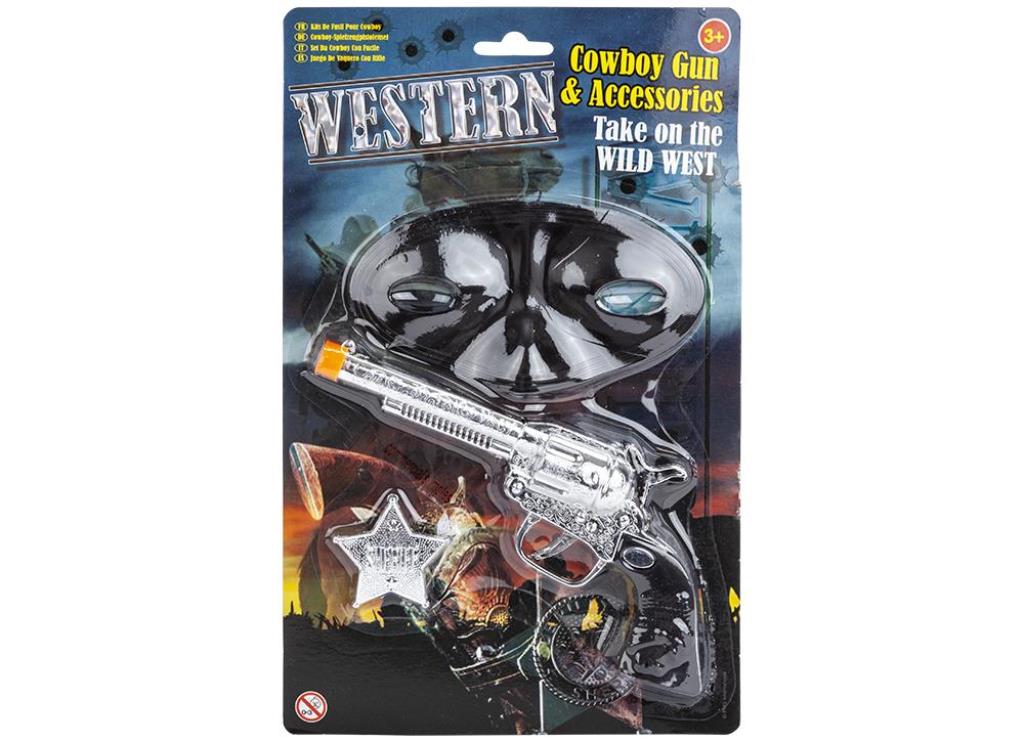 Cowboy Gun Set With Accessories - Click Image to Close