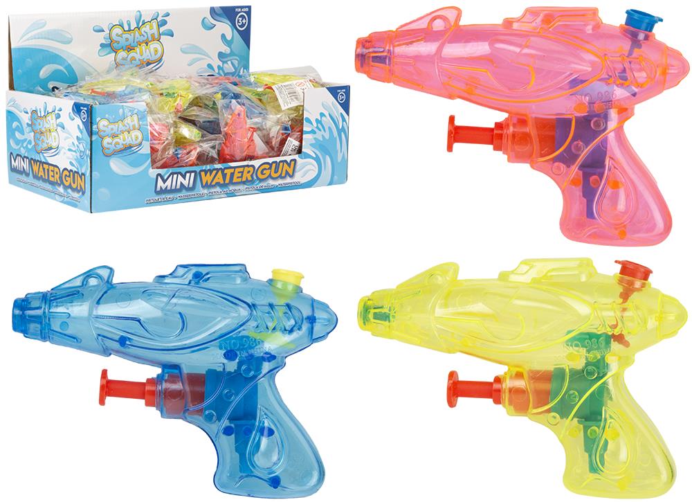 Mini Space Transparent Water Gun 4" - Click Image to Close