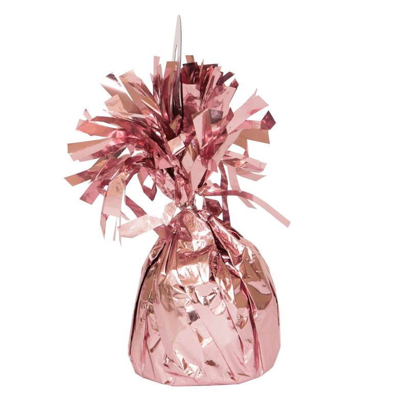 FOIL BALLOON WEIGHT PINK - Click Image to Close