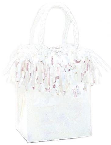 Mini Gift Bag Balloon Weight Iridescent - Click Image to Close
