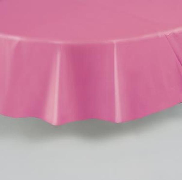 Hot Pink Rnd Tablcover 84 In Diameter - Click Image to Close