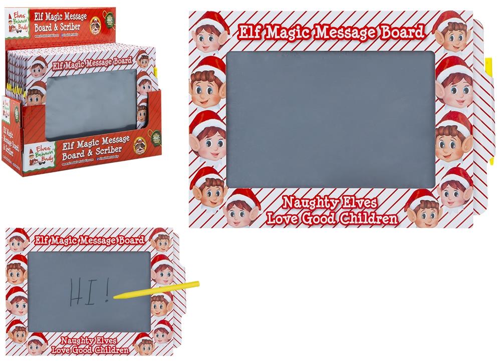 ELF MAGIC SLATE MESSAGE BOARD 27cm x 19cm - Click Image to Close