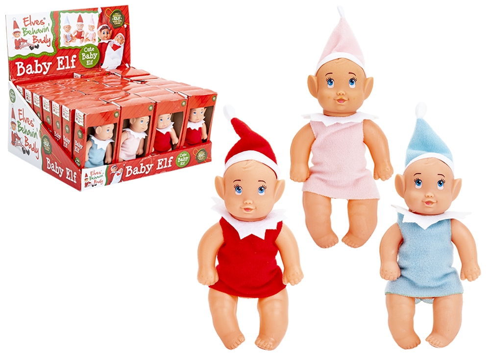 13cm VINYL BABY ELF WITH NIGHT SHIRT - Click Image to Close