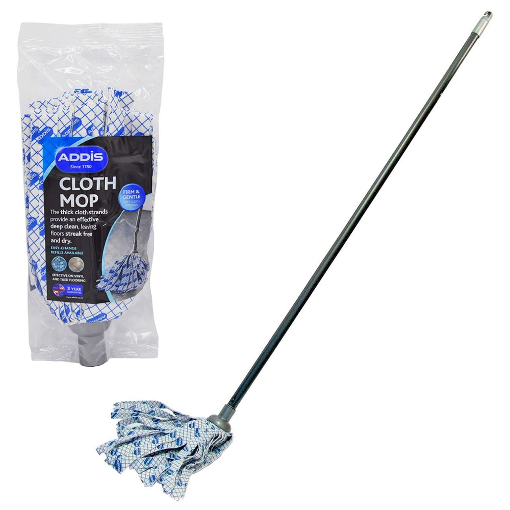 Addis Cloth Mop With Free Refill - Click Image to Close