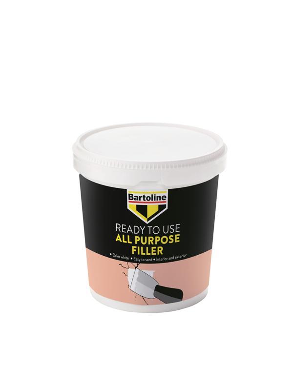 Bartoline 1Kg Tub All Purpose Ready Mixed Filler - Click Image to Close
