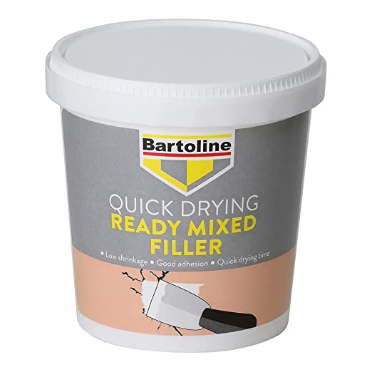 Bartoline 1Kg Tub Quick Drying Ready Mixed Filler - Click Image to Close