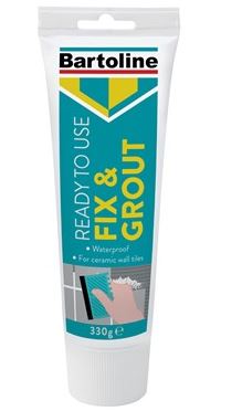 Bartoline 330G Squeezy Tube Fix & Grout Tile Adhesive