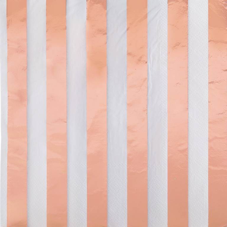 16 Rose Gold Strp Lun Nap-Fs - Click Image to Close
