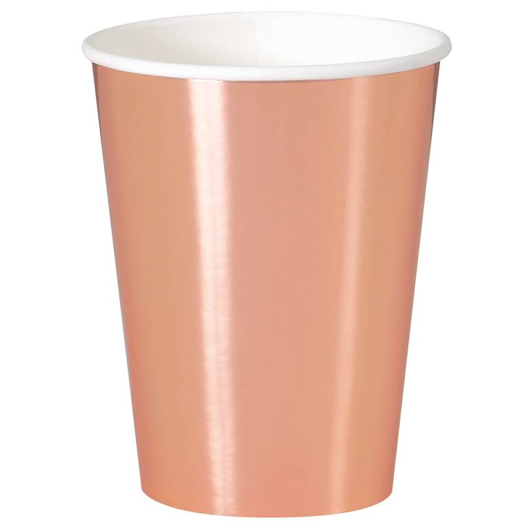 8 Rose Gold 12oz Cup - Click Image to Close