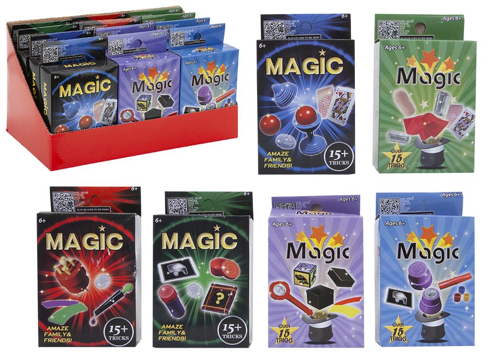 Magic Trick Set In Hanging Box - Click Image to Close