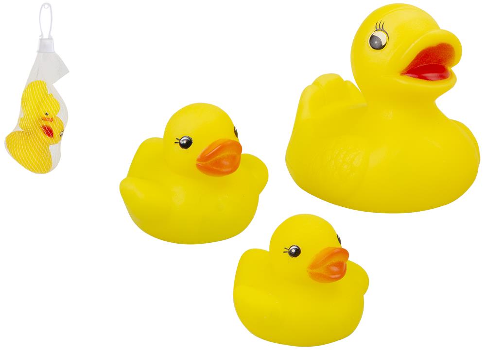 Vinyl Duck Family Pack Of 3 - Click Image to Close