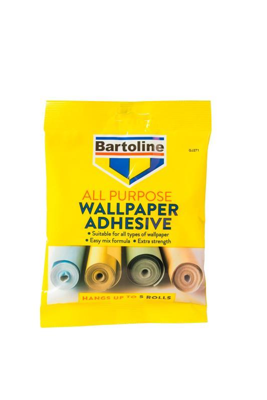 Bartoline 5 Roll Display All Purpose Wallpaper Adhesive - Click Image to Close