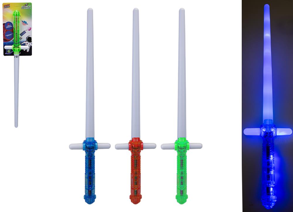 Light Up Cross Sword 3 Assorted - Click Image to Close