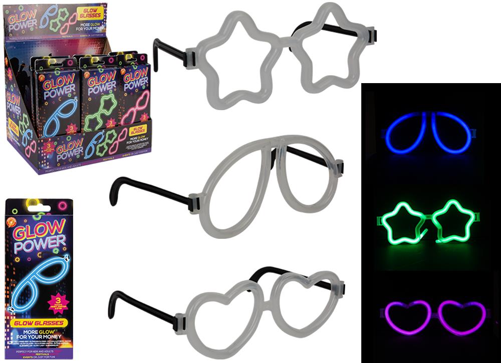 Glow Power Shaped Eyeglasses - Click Image to Close