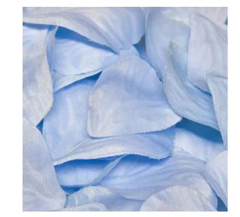 Eleganza Rose Petals - Light Blue 164Pcs - Click Image to Close