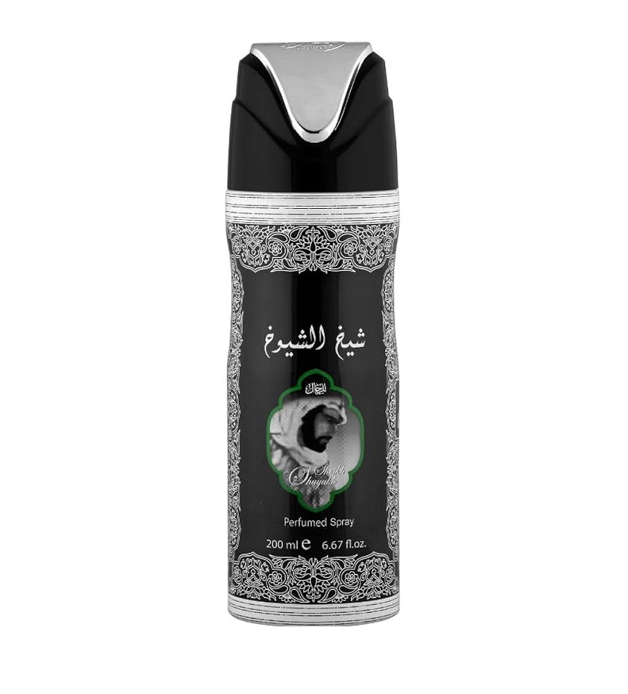 Sheikh Al Shuyukh ( X 12 Pack ) 200ml Perfume Deodorant - Click Image to Close