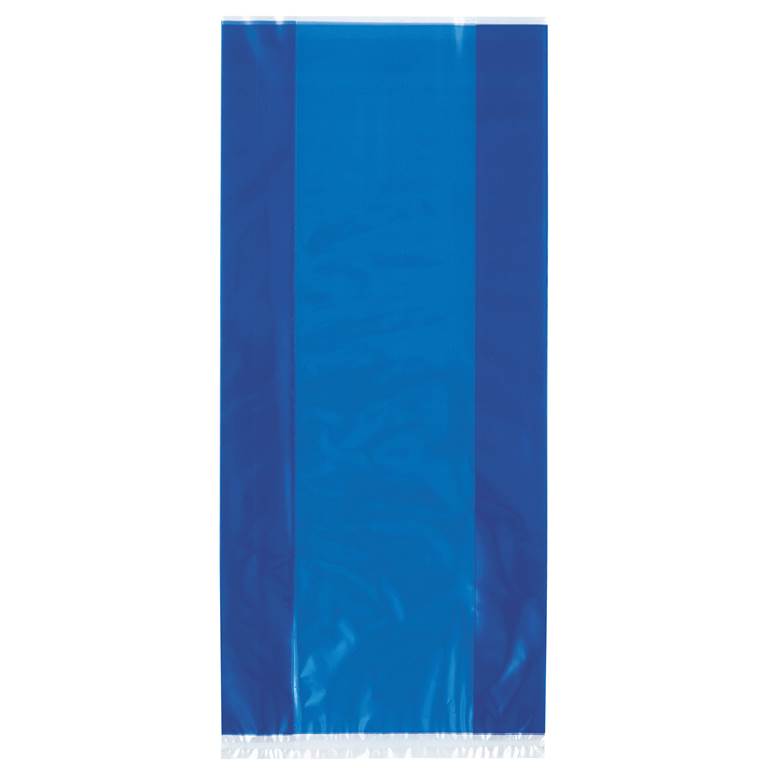 30 Royal Blue Cello Bags - Click Image to Close