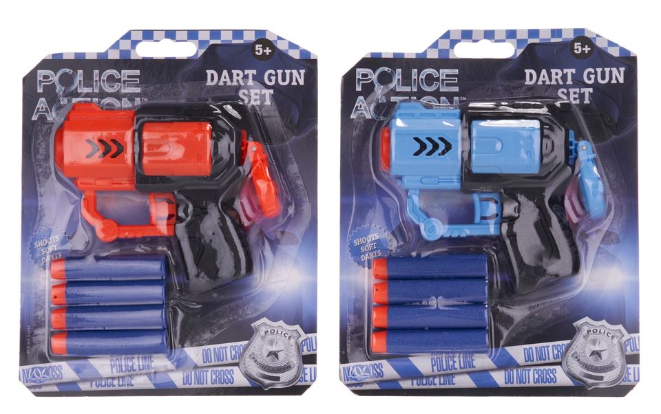 Police Action Foam Dart Gun ( Assorted Colour ) - Click Image to Close